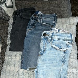 Jeans bundle. Size 3T Old Navy jeans